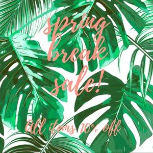 Spring break sale!